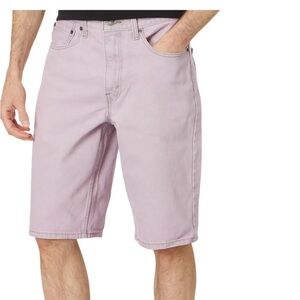 Levi’s 469 Loose Shorts Men W36 Lavender 12” Inseam Cotton MSRP $49.50 NWT